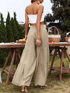 Jersey Relaxed Wide Leg Trousers