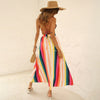 Striped Sleeveless Maxi Dress Sale