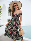 Off Shoulder Floral Dress