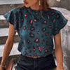 Printed Short Sleeve Top