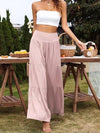 Jersey Relaxed Wide Leg Trousers