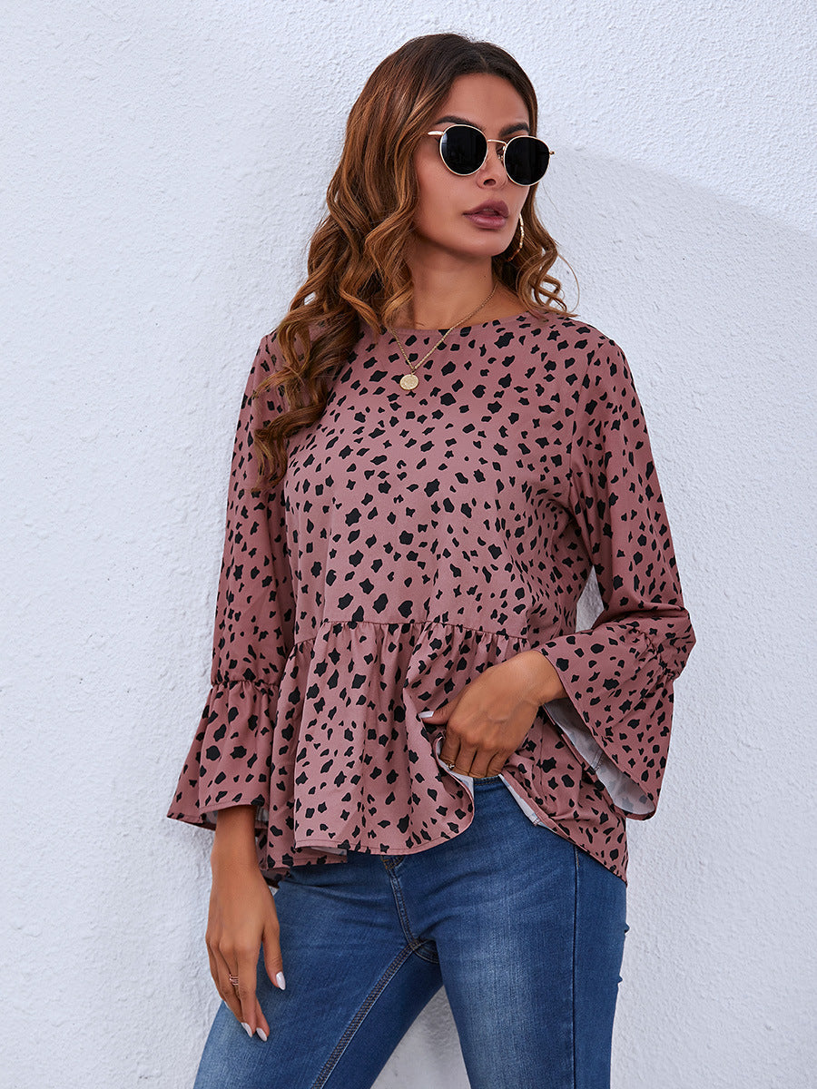 Black Dot Blouse