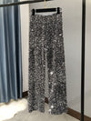 Sequin Wide Leg Pants