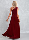 Velvet Key Hole Sleeve Maxi Dress