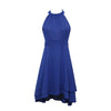 Halter neck Wave Hem Dress