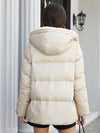 Quilted Short Hooded Jacket