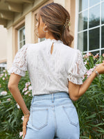 Embroidered Lace Blouse