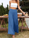 Jersey Relaxed Wide Leg Trousers