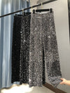 Sequin Wide Leg Pants