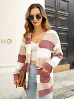 Multicoloured Stripe Cardigan