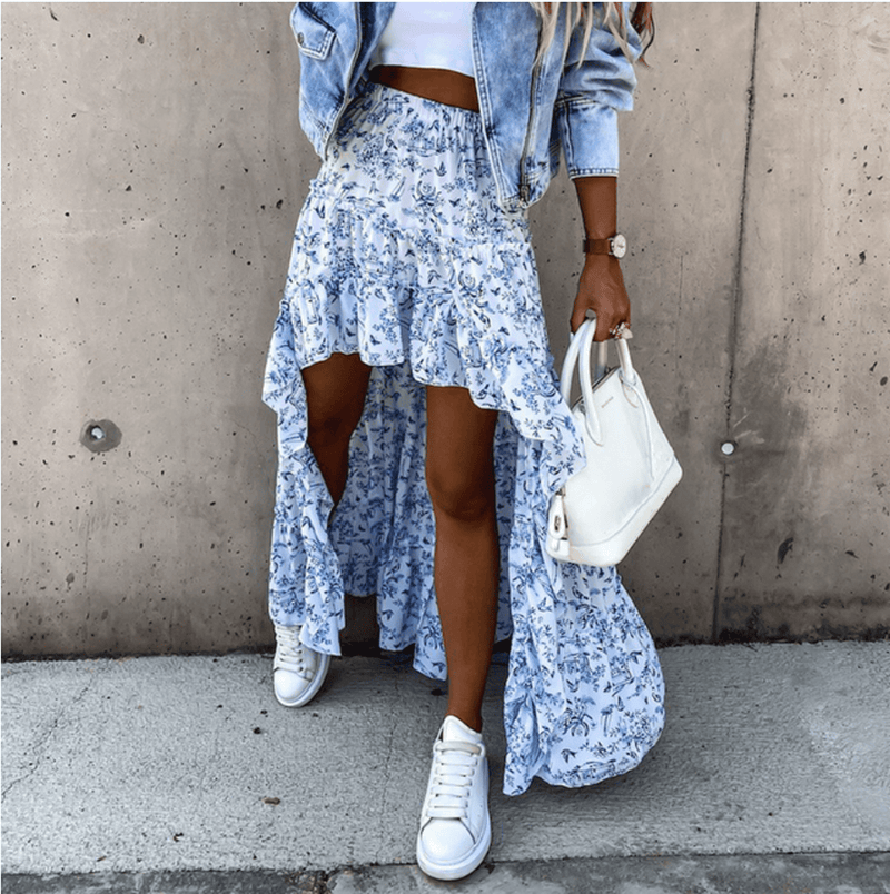 Bohemian Print Skirt