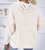 Pullover Knitted Hooded