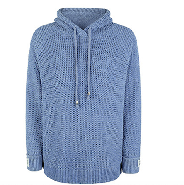 Pullover Knitted Hooded