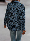 Leopard Print Corduroy Shacket