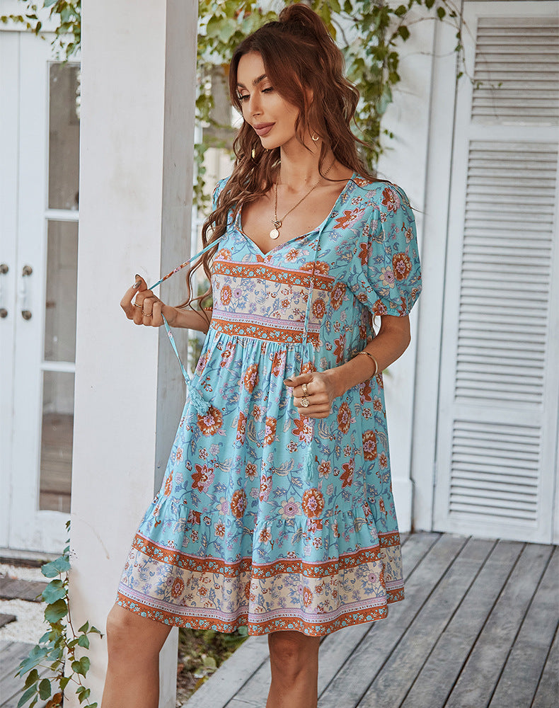 Loose Fit Boho Dress